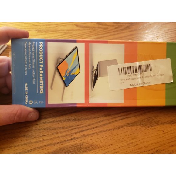 Aluminium laptop stand - Picture 3 of 3